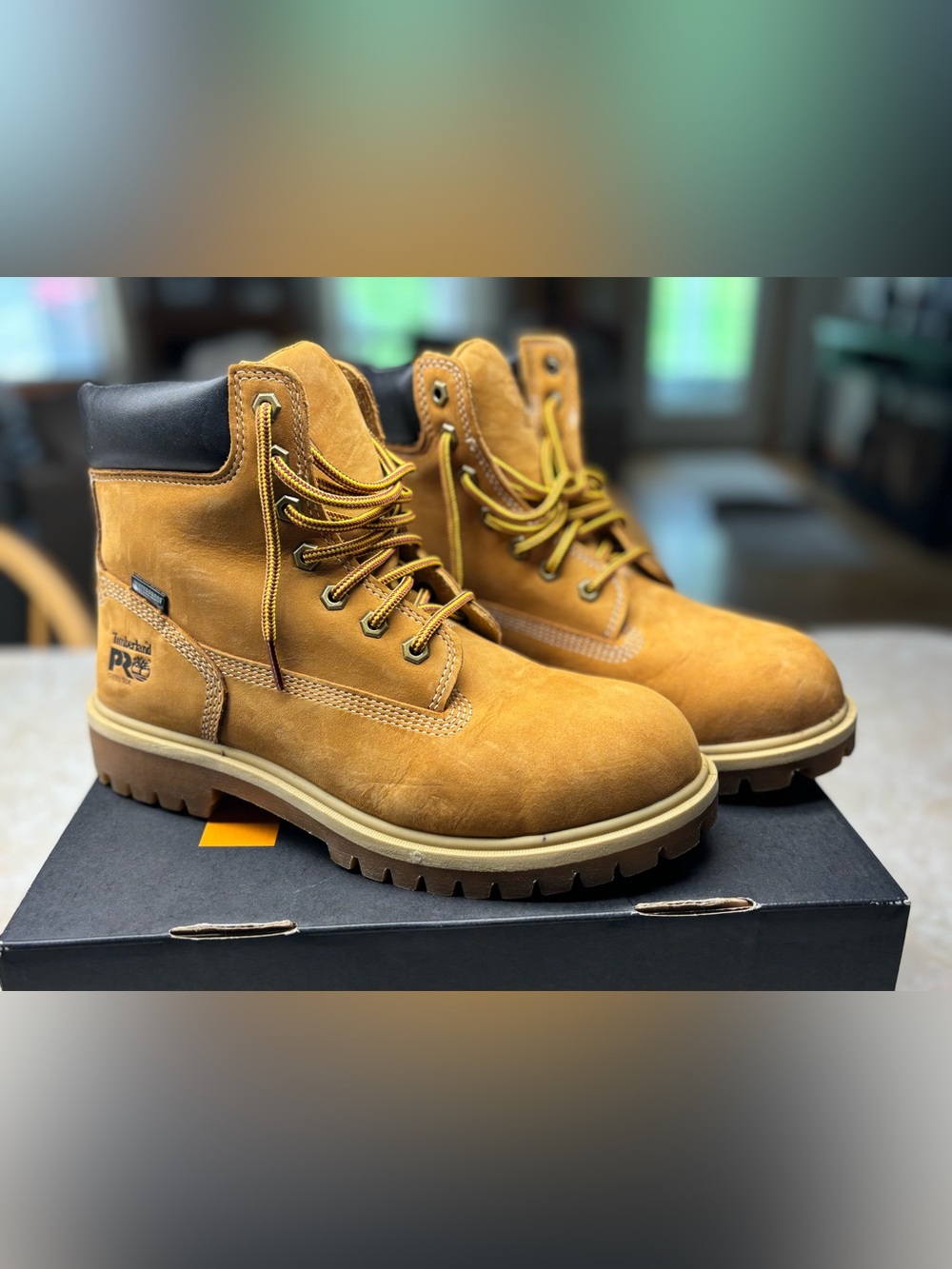 Women’s Sz 7.5 Timberland PRO Steel Toe Boots New